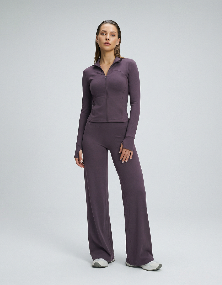 Sculpt Leggings Wide - Lila